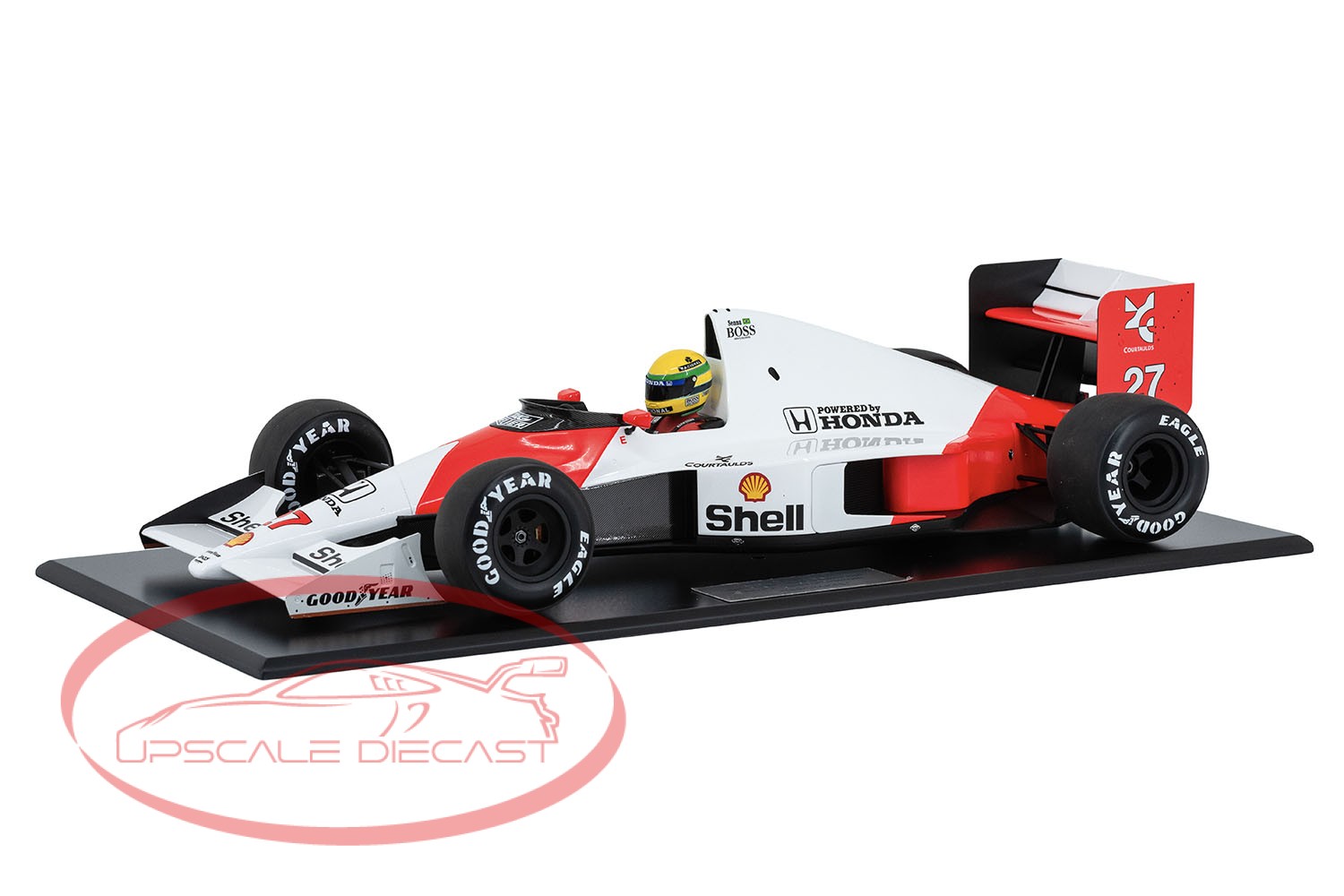 ミニチャンプス 1/12 MP4/5B Minichamps 1:12 McLaren Honda MP4/5B F1 Senna – Upscale Diecast