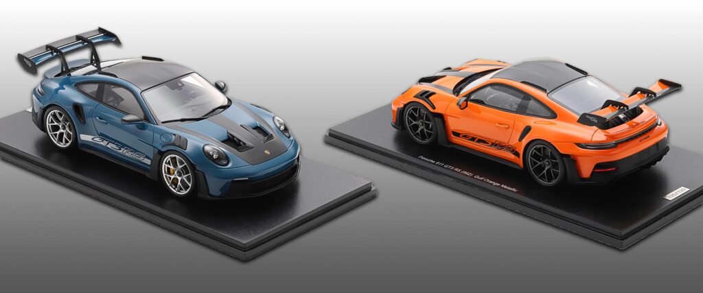 Paint to Sample Porsche Scale Models