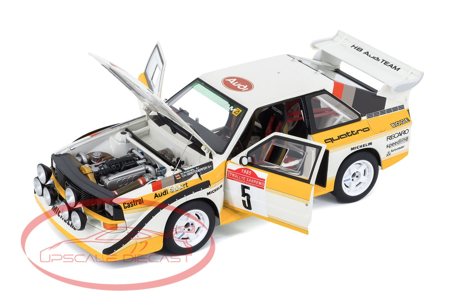AUTOart 1:18 Audi S1 Rally Monte Carlo #5 image 1