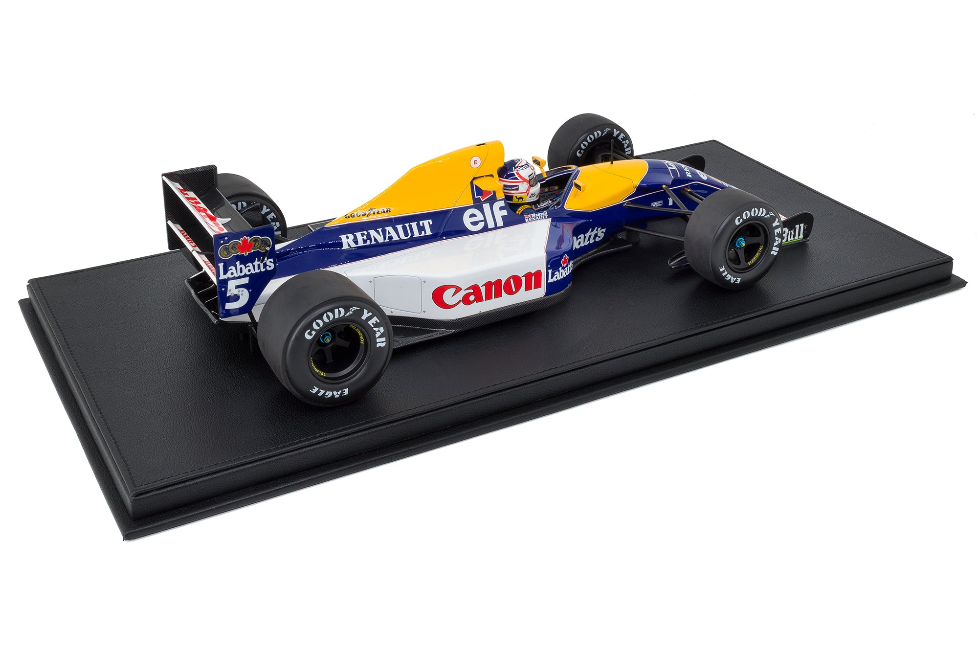 GP Replicas 1:12 Renault FW14/B Nigel Mansell 1992 British GP Winner image 1