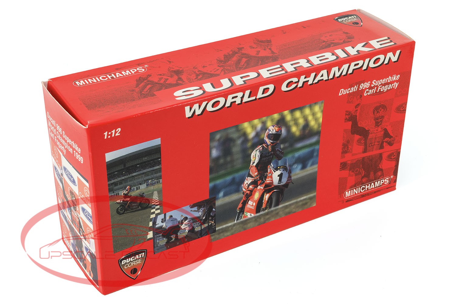 Minichamps 1:12 Ducati 996 Fogarty 1999 WSB Champion image 3