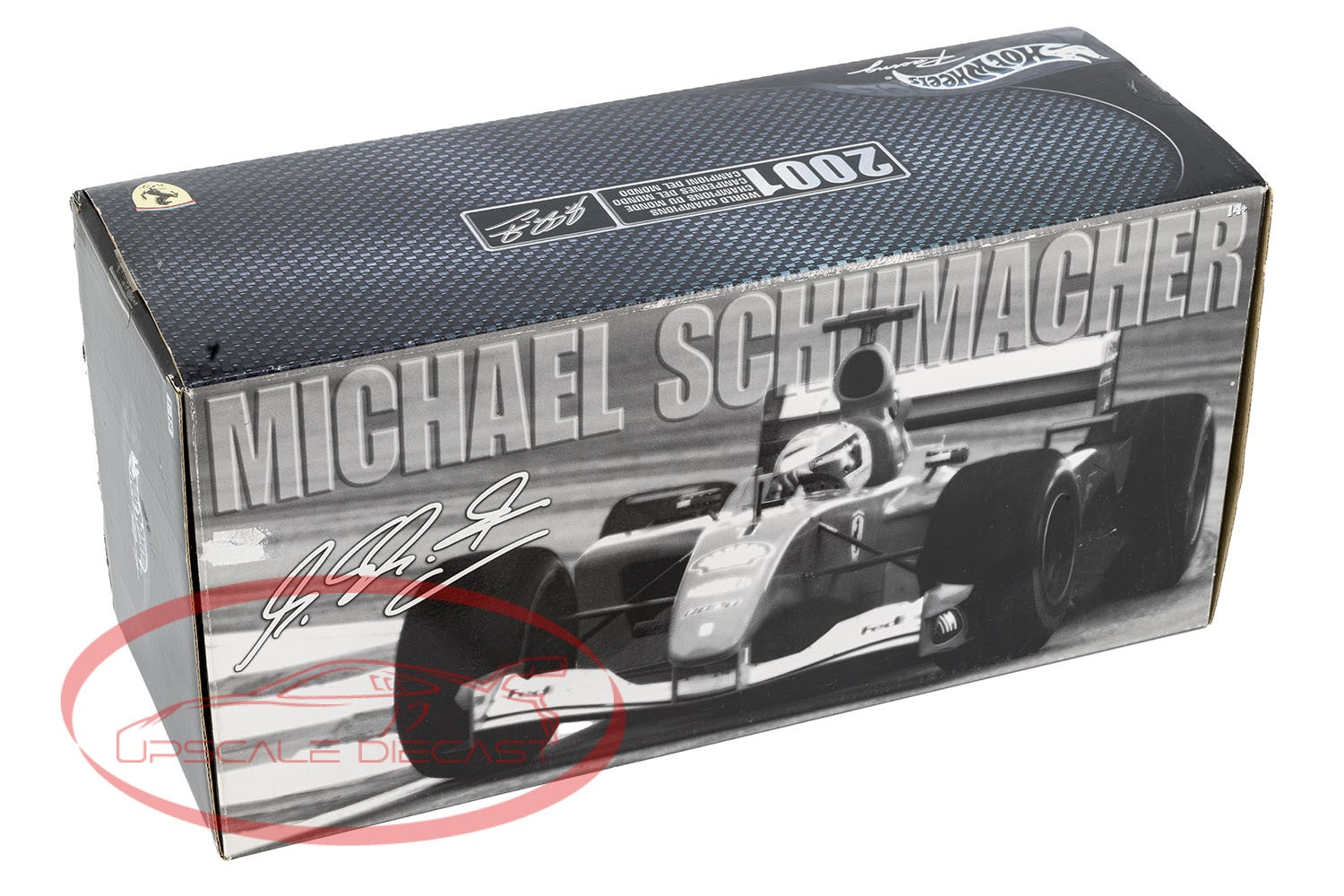 Hot Wheels 1:18 Schumacher Ferrari F1 – Upscale Diecast
