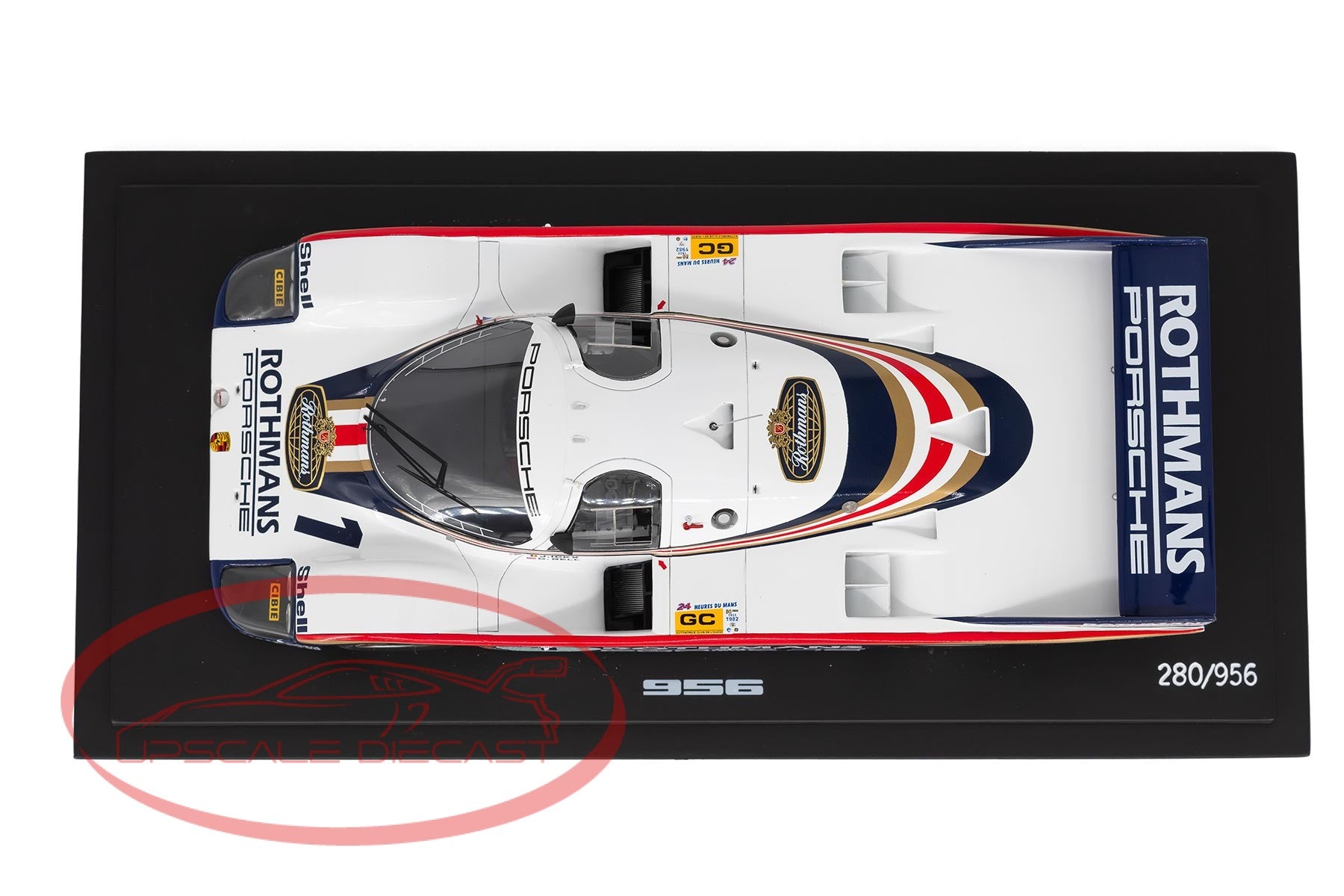 Spark 1:18 1982 Rothmans Porsche 956 LH image 1