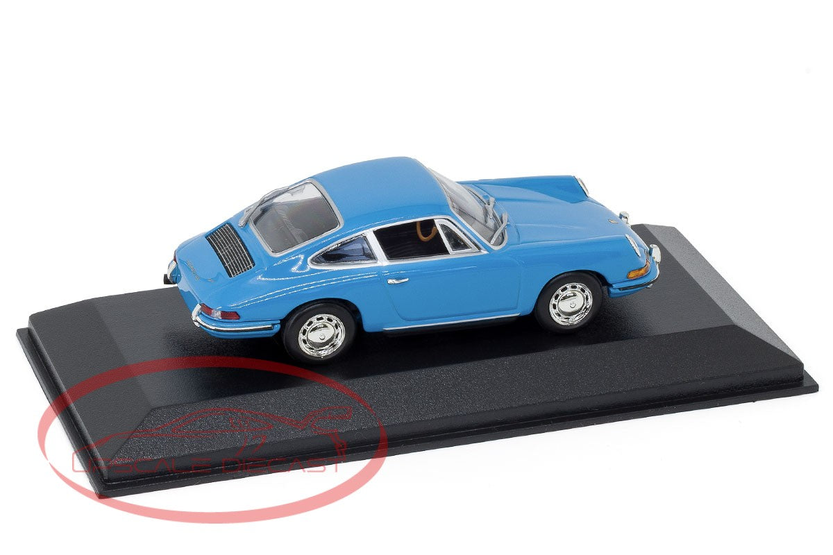 Minichamps 1:43 Porsche 911 Blue 1964 image 1