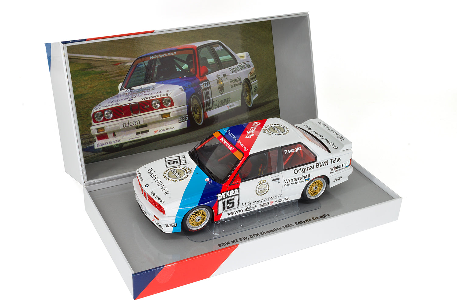 Werk83 1:18 BMW E30 M3 1989 DTM Champion Robert Ravaglia image 2