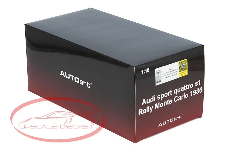 AUTOart 1:18 Audi S1 Rally Monte Carlo #6 image 2
