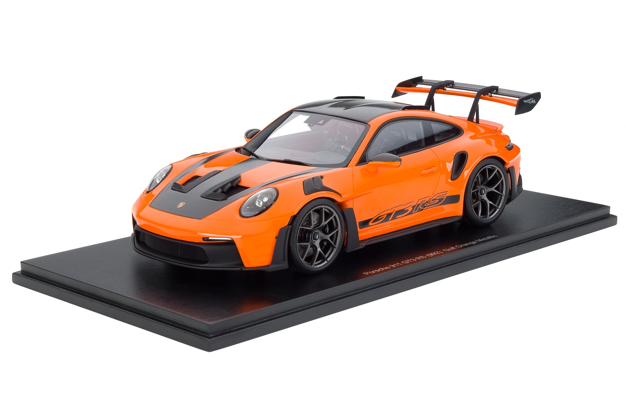 Spark 1:18 Porsche 911 GT3 RS Gulf Orange – Upscale Diecast Exclusive image 2