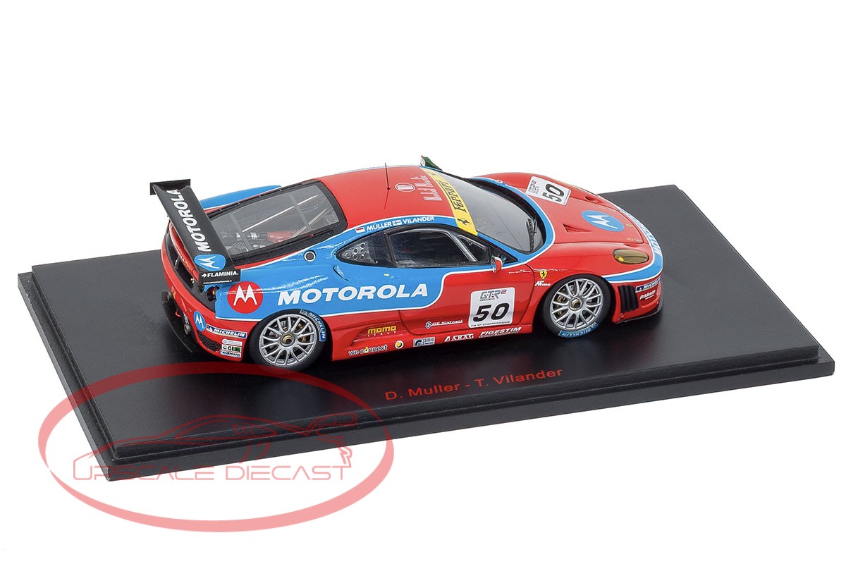 Red Line 1:43 Ferrari F430 GT Motorola Livery image 1