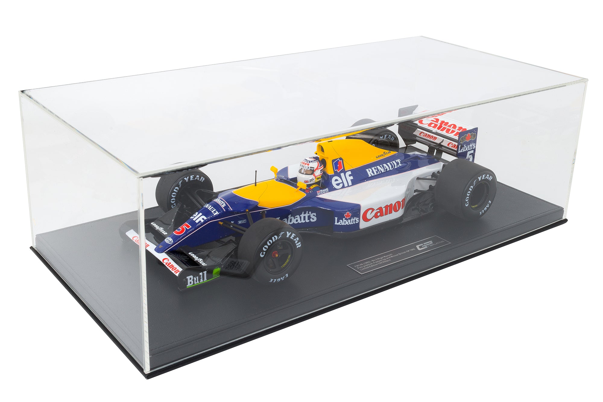 GP Replicas 1:12 Renault FW14/B Nigel Mansell 1992 British GP Winner image 4