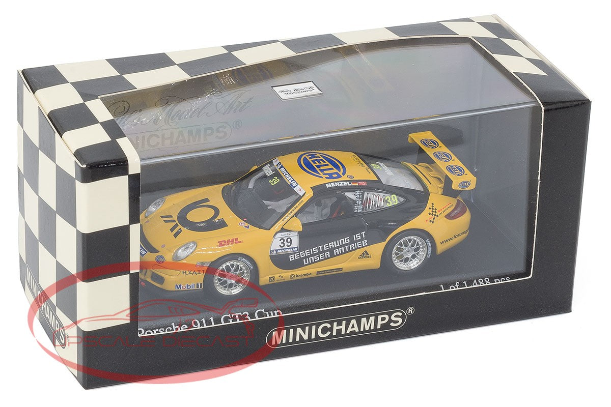 Minichamps 1:43Porsche 997 GT3 Cup Supercup Tolimit image 2