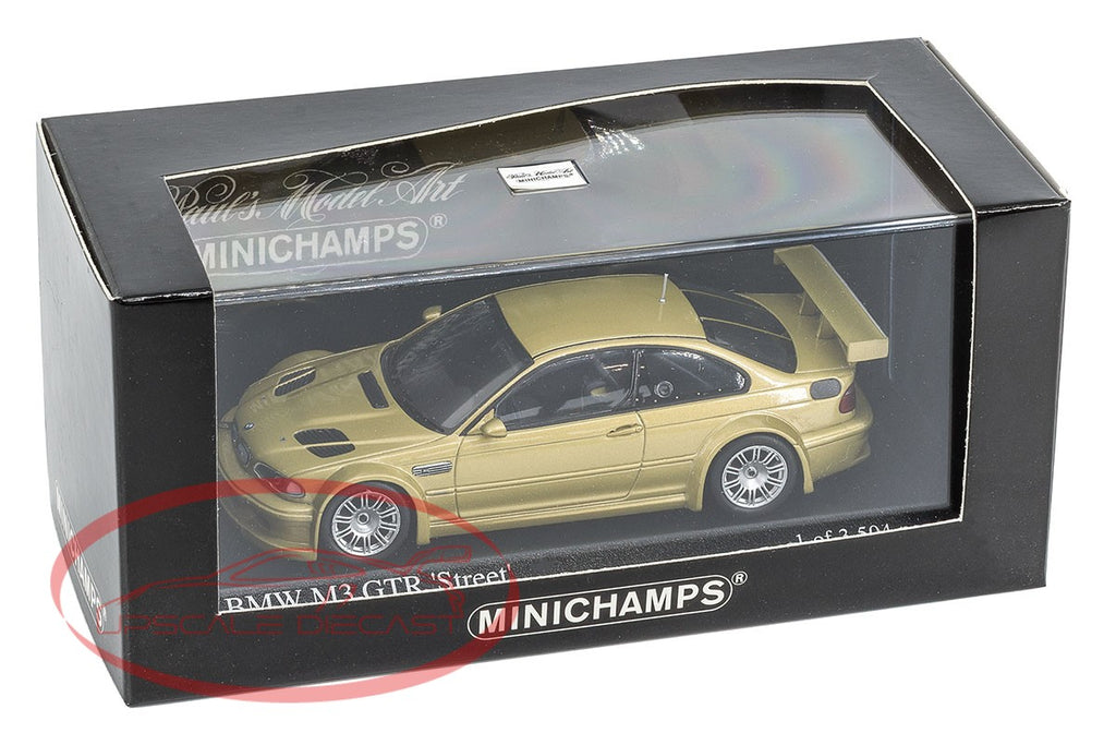 Minichamps 1:43 BMW E46 M3 GTR Street image 2