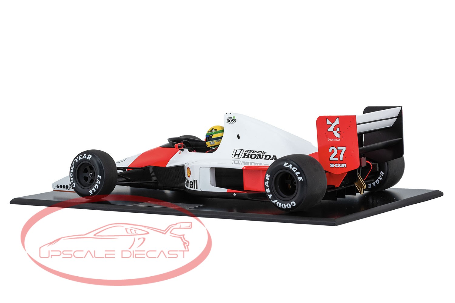 Minichamps 1:12 McLaren Honda MP4/5B F1 Senna – Upscale Diecast