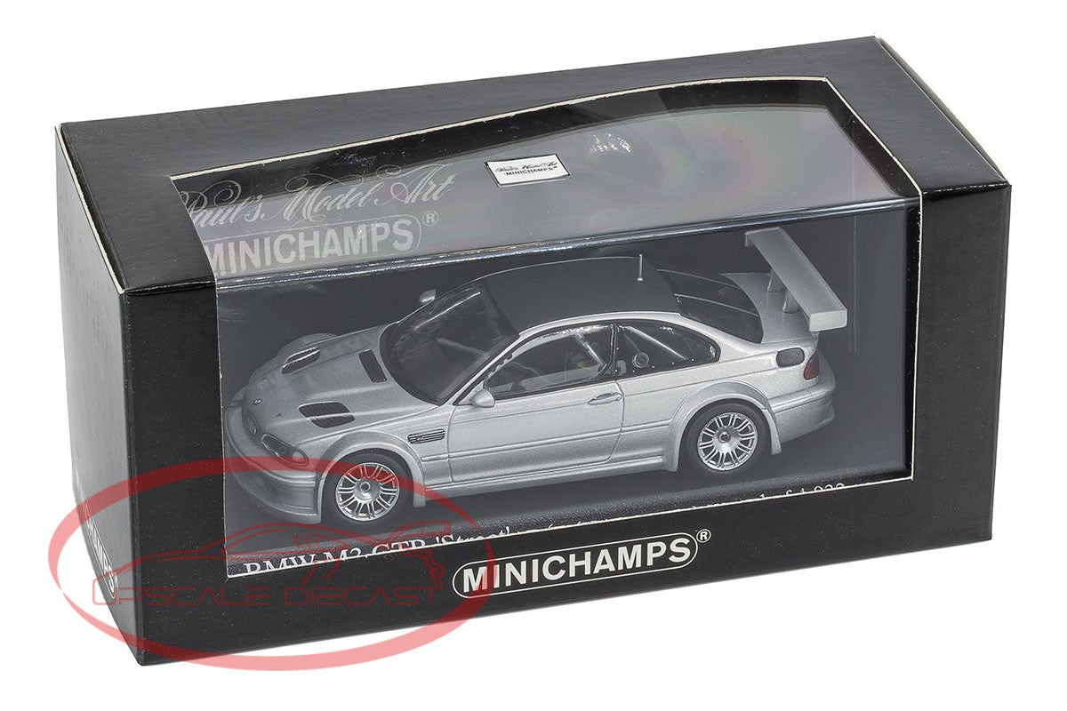 Minichamps 1:43 BMW E46 M3 GTR Carbon Roof – Upscale Diecast