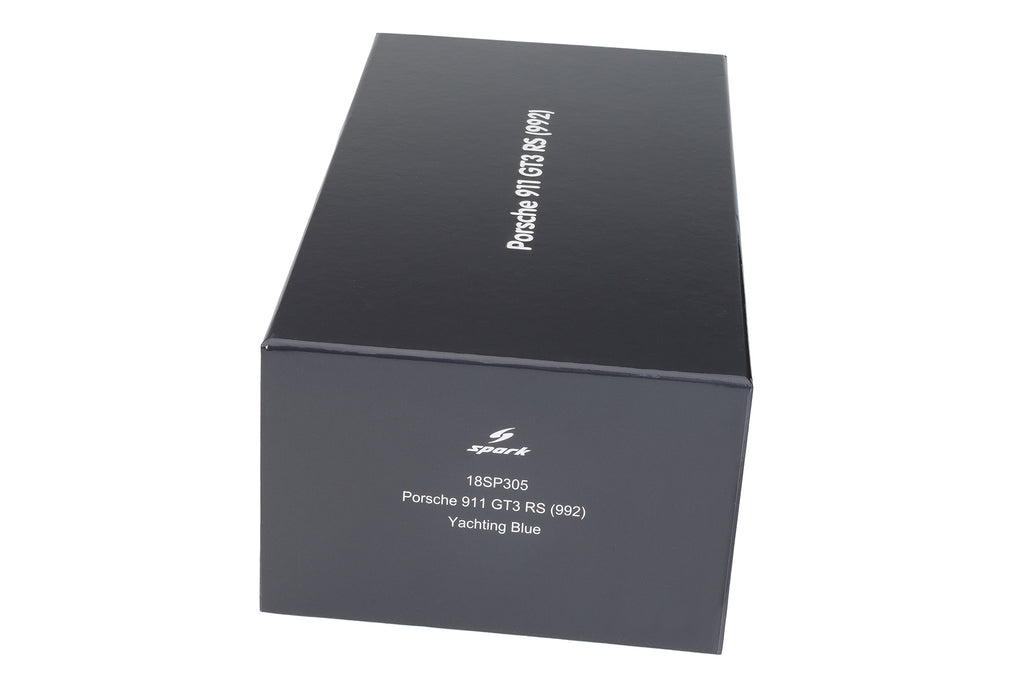 Spark 1:18 Porsche 911 GT3 RS Yachting Blue – Upscale Diecast Exclusive image 11
