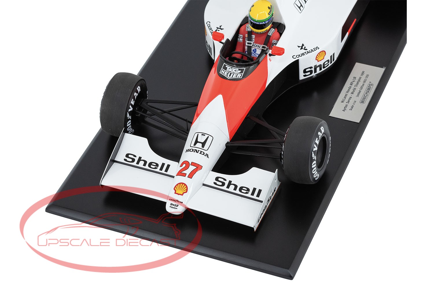 ミニチャンプス 1/12 MP4/5B Minichamps 1:12 McLaren Honda MP4/5B F1 Senna – Upscale Diecast