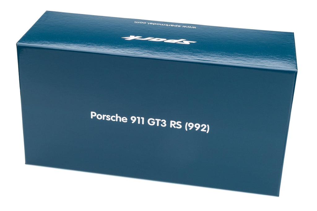 Spark 1:18 Porsche 911 GT3 RS Paint To Sample Oslo Blue – Upscale Diecast Exclusive image 8