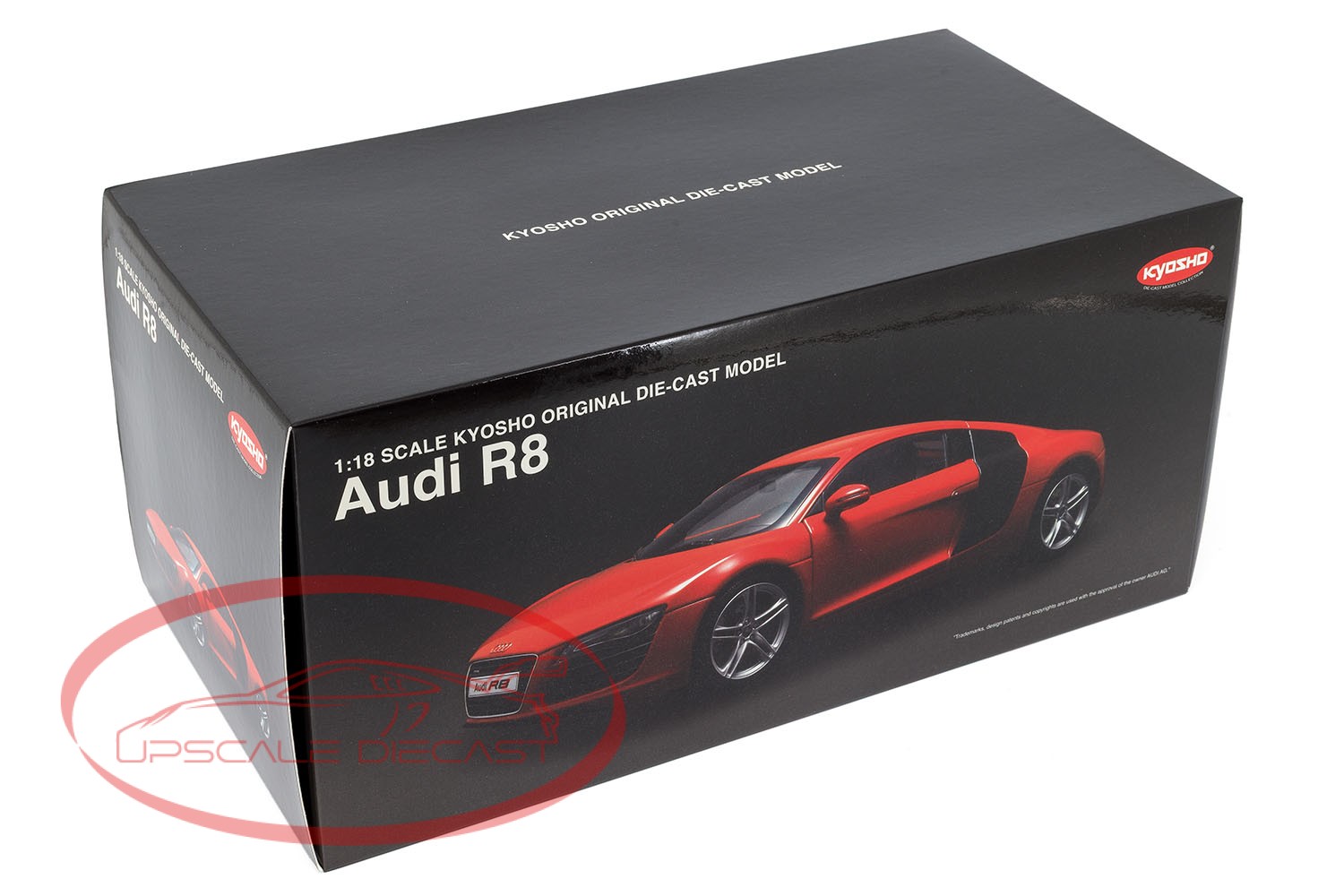 Kyosho 1:18 Audi R8 4.2 Liter V8 Red image 3