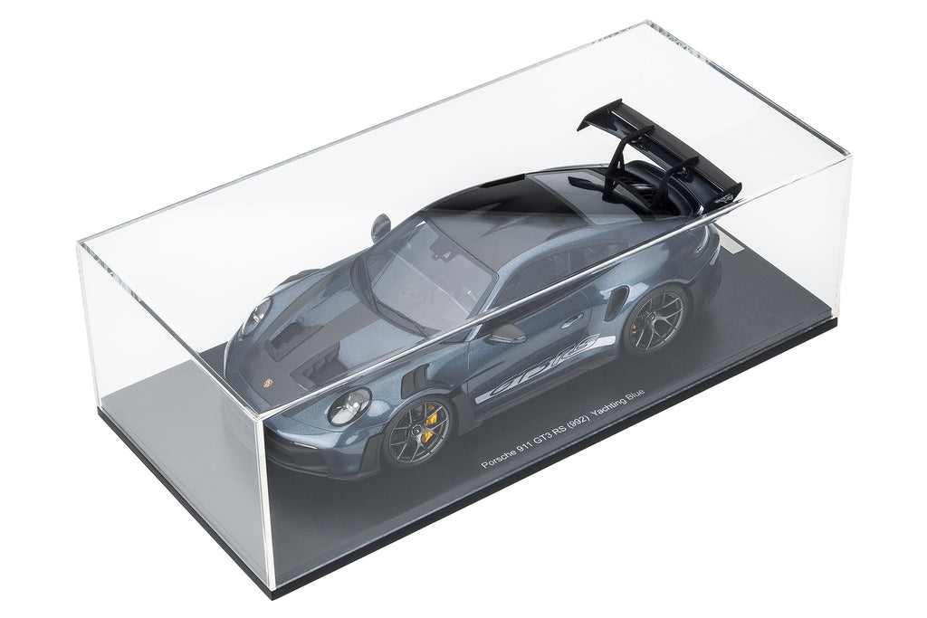 Spark 1:18 Porsche 911 GT3 RS Yachting Blue – Upscale Diecast Exclusive image 5