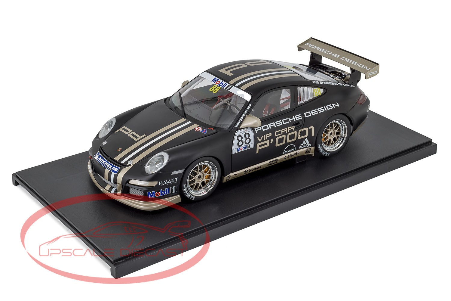 AUTOart 1:18 Porsche 997 GT3 Cup Porsche Design Livery Scale Model