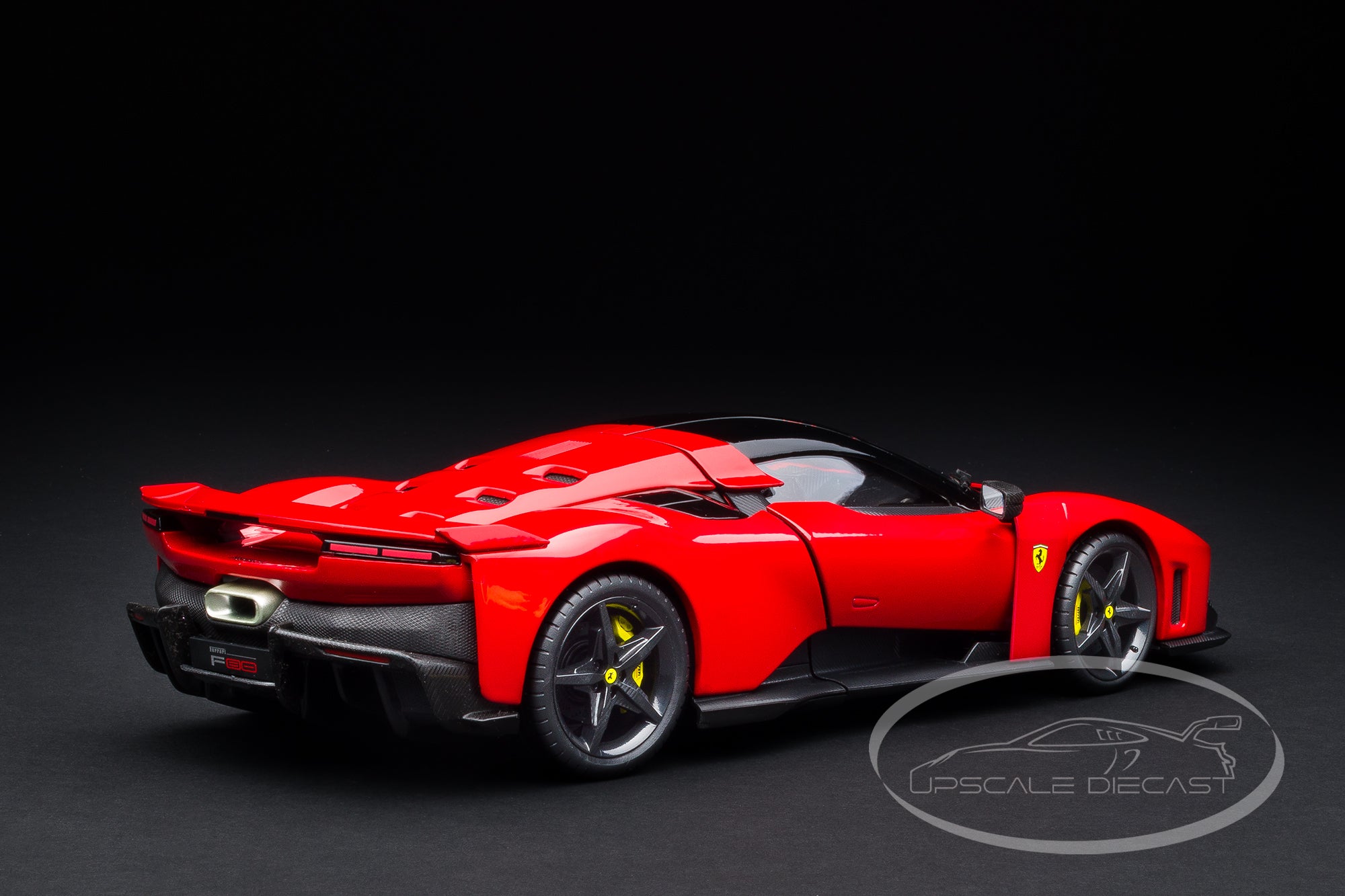 Bburago 1:18 Signature Ferrari F80 2024 Corsa Red with Black Rims