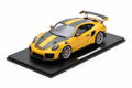 Spark 1:18 Porsche 991 911 GT2 RS Weissach Signal Yellow – Upscale Diecast Exclusive