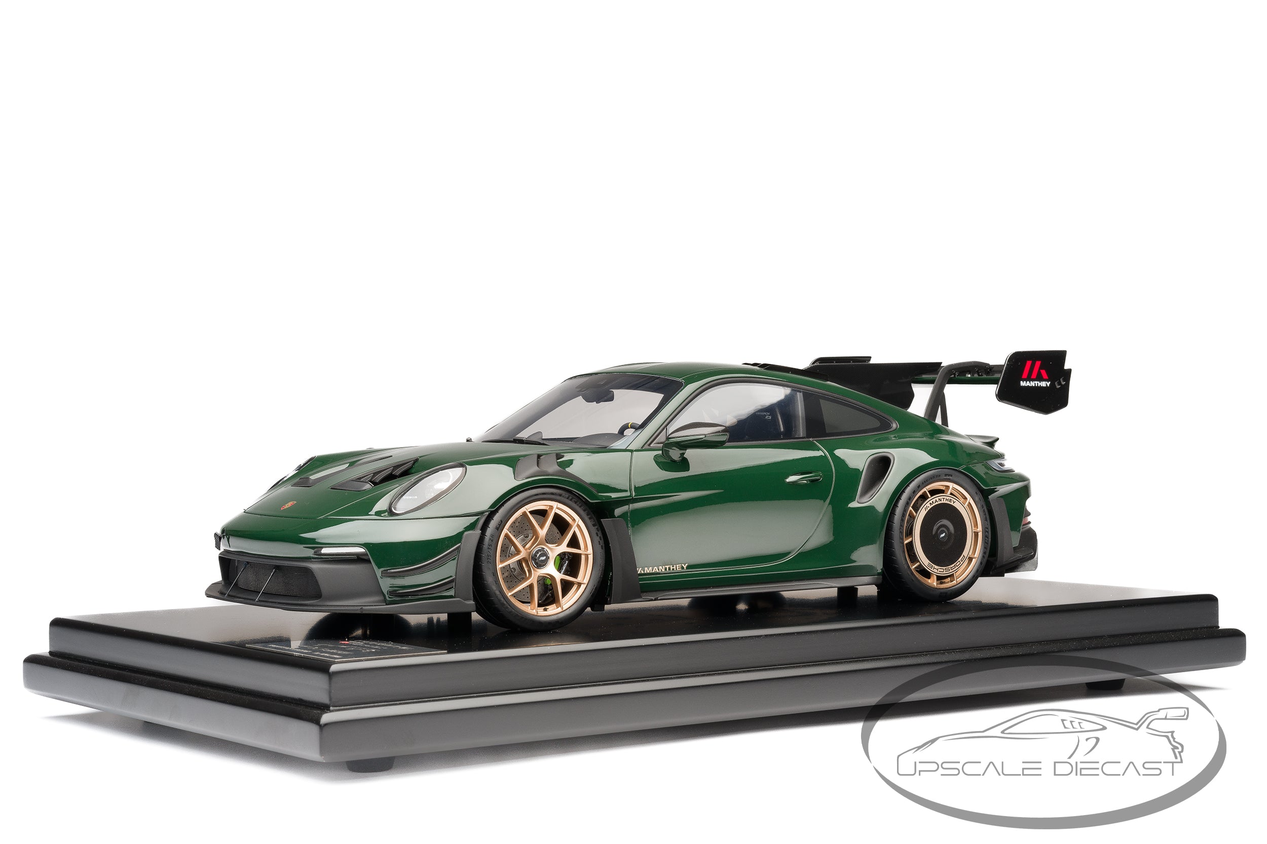 Spark 1:12 Porsche 911 GT3 RS 992 Manthey Kit Brewster Green