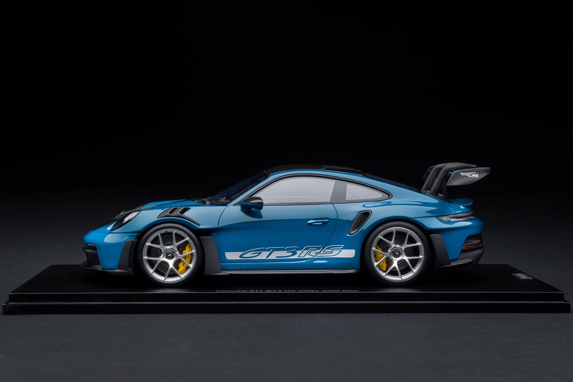 Spark 1:18 Porsche 911 GT3 RS Paint To Sample Oslo Blue – Upscale Diecast Exclusive
