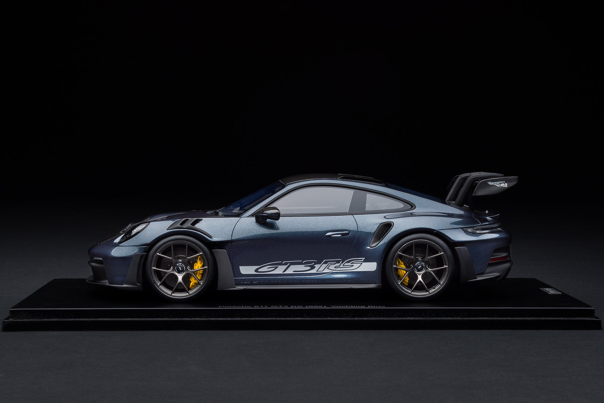 Spark 1:18 Porsche 911 GT3 RS Yachting Blue – Upscale Diecast Exclusive