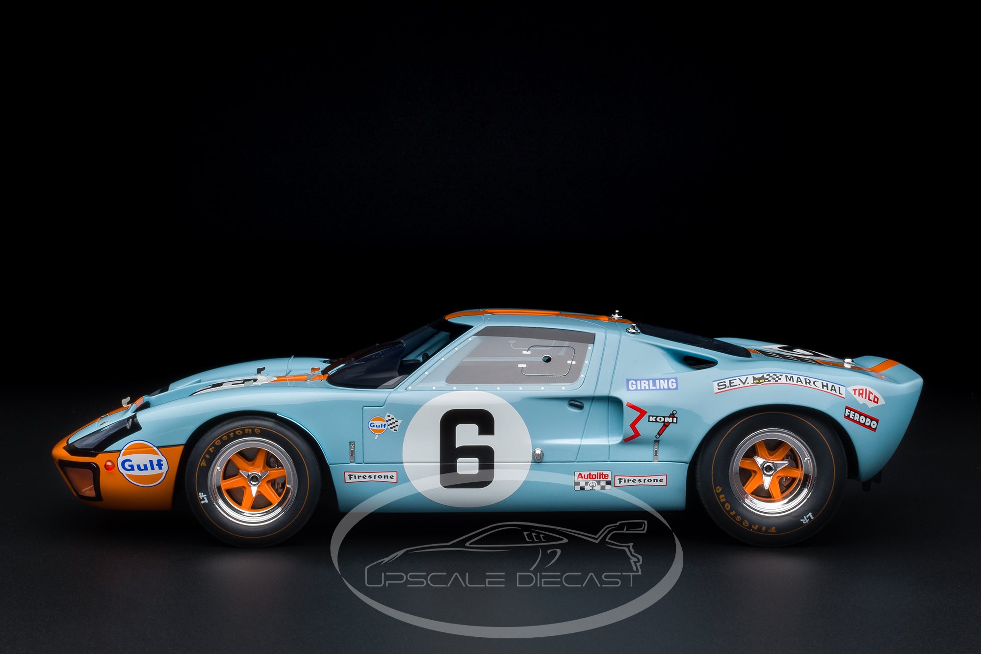 Werk83 1:12 Ford GT40 #6 MK I Winner 1969 Le Mans Ickx Oliver