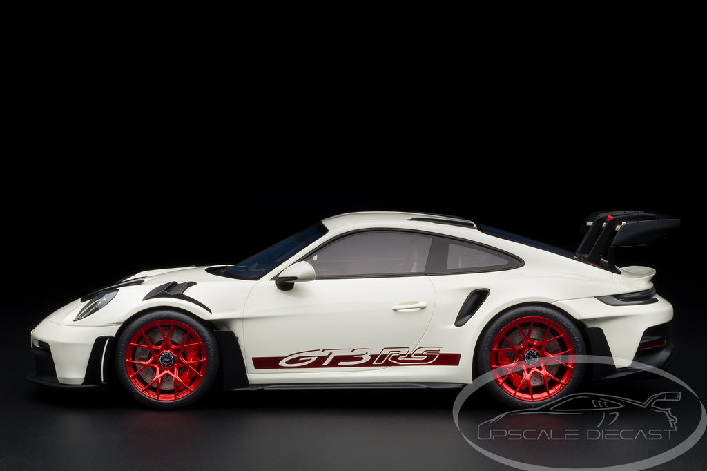GT Spirit 1:12 Porsche 992 GT3 RS Tribute White / Red Limited to 300