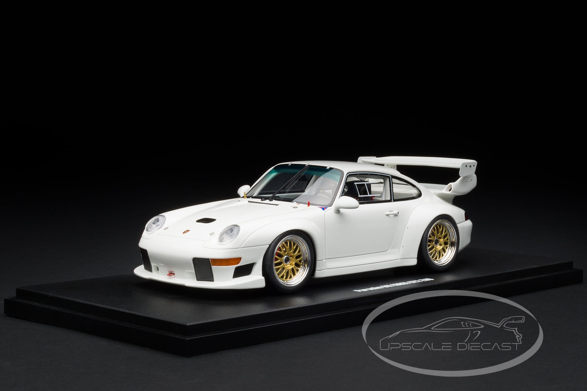 GT Spirit 1:18 Porsche 911 993 GT2 Evo 1995 Grand Prix White