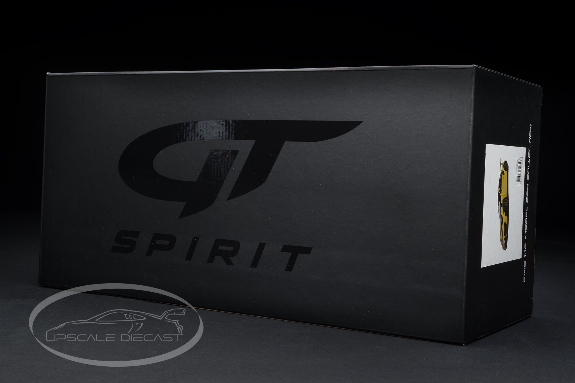 GT Spirit 1:12 Porsche 911 GT2 RS 991.2 Yellow Black Gold Rims GT535B