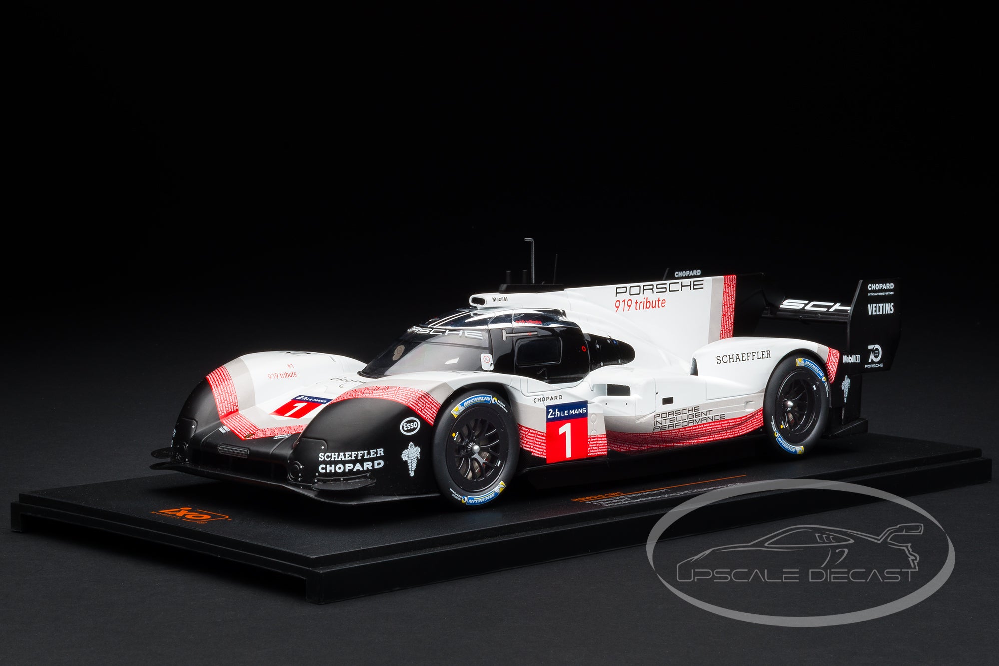 IXO 1:18 Porsche 919 Hybrid Evo No.1 Record Lap Spa Tribute Tour 2018 Jani