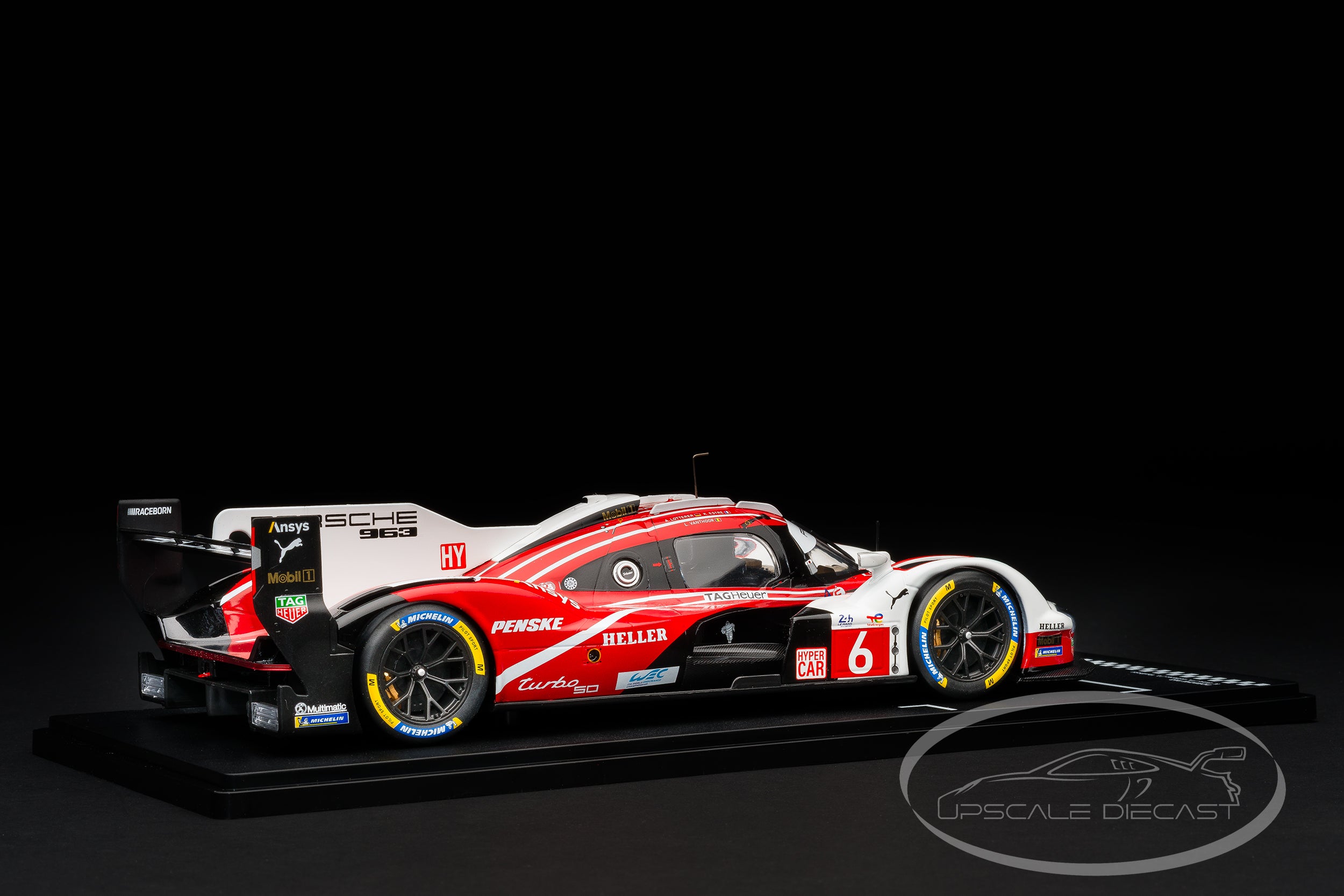 IXO 1:18 Porsche 963 No.6 4th 24h Le Mans 2024 Porsche Penske Motorsport