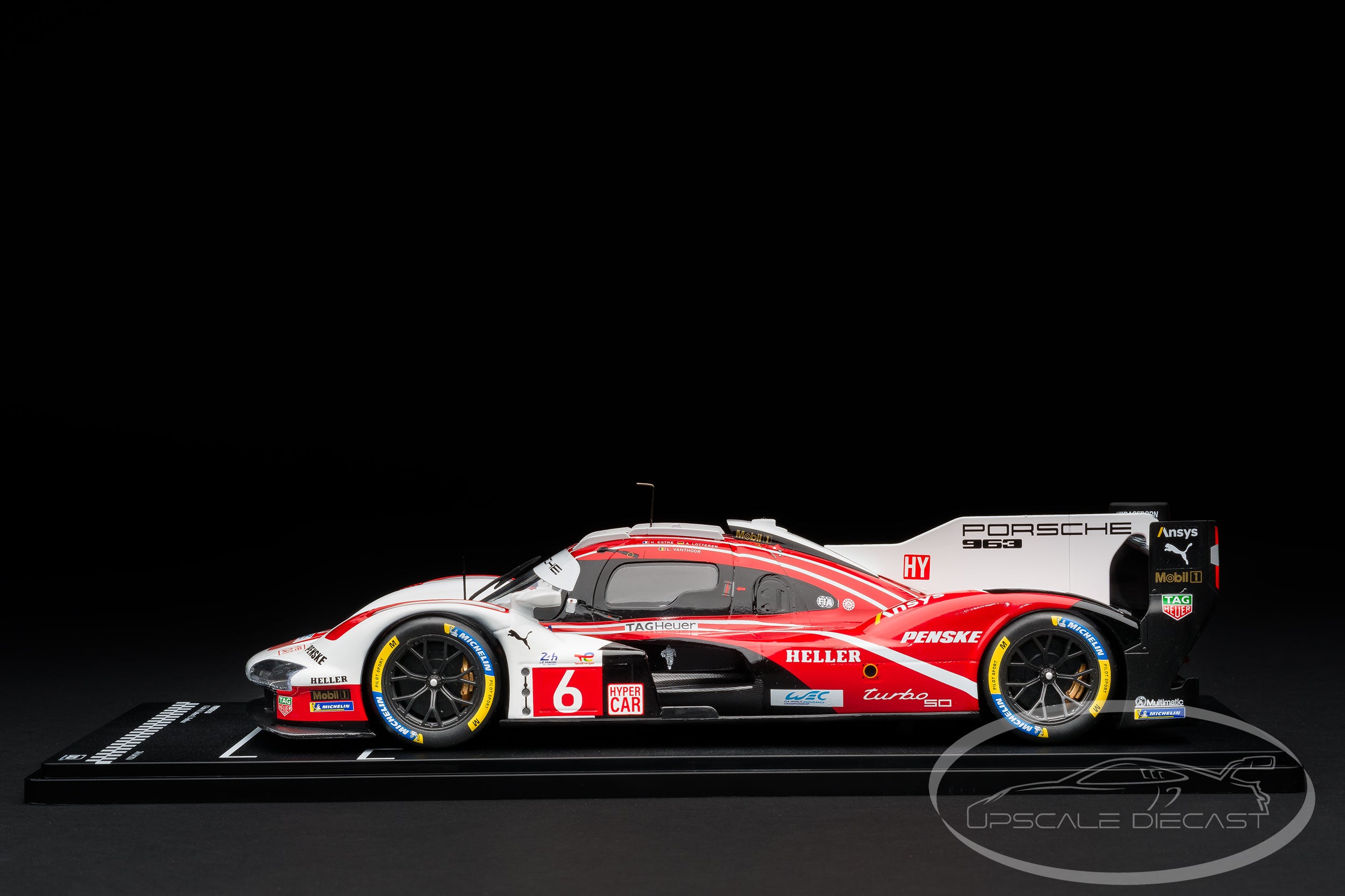 IXO 1:18 Porsche 963 No.6 4th 24h Le Mans 2024 Porsche Penske Motorsport