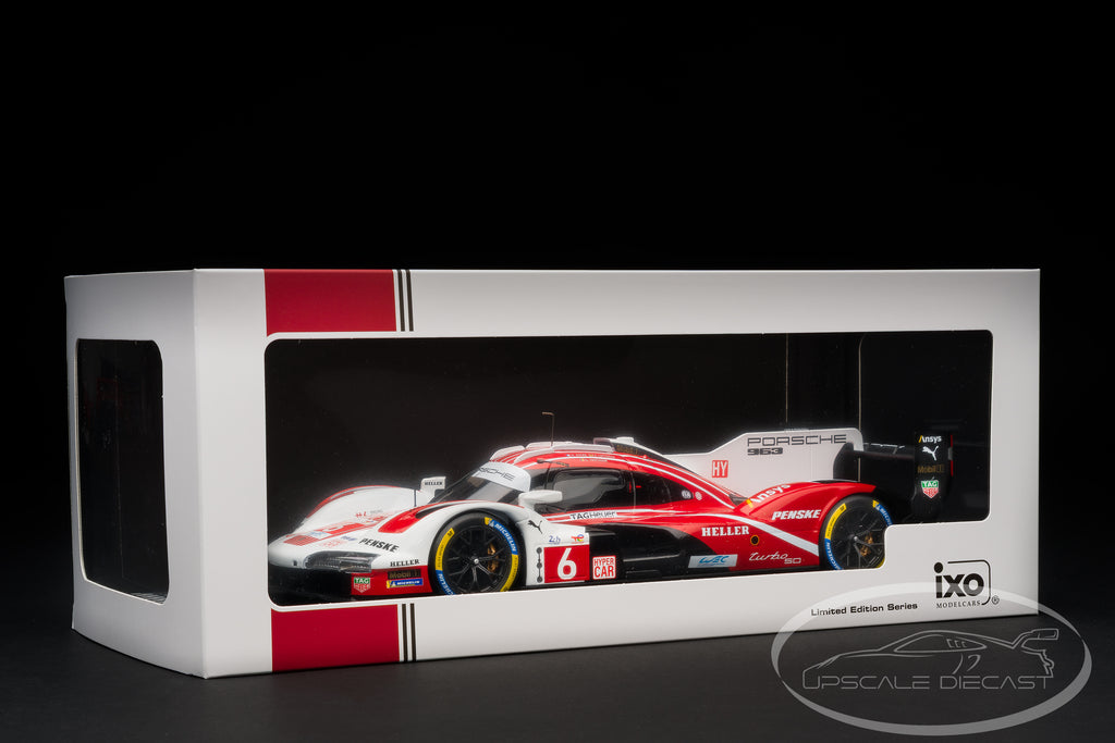 IXO 1:18 Porsche 963 No.6 4th 24h Le Mans 2024 Porsche Penske Motorsport