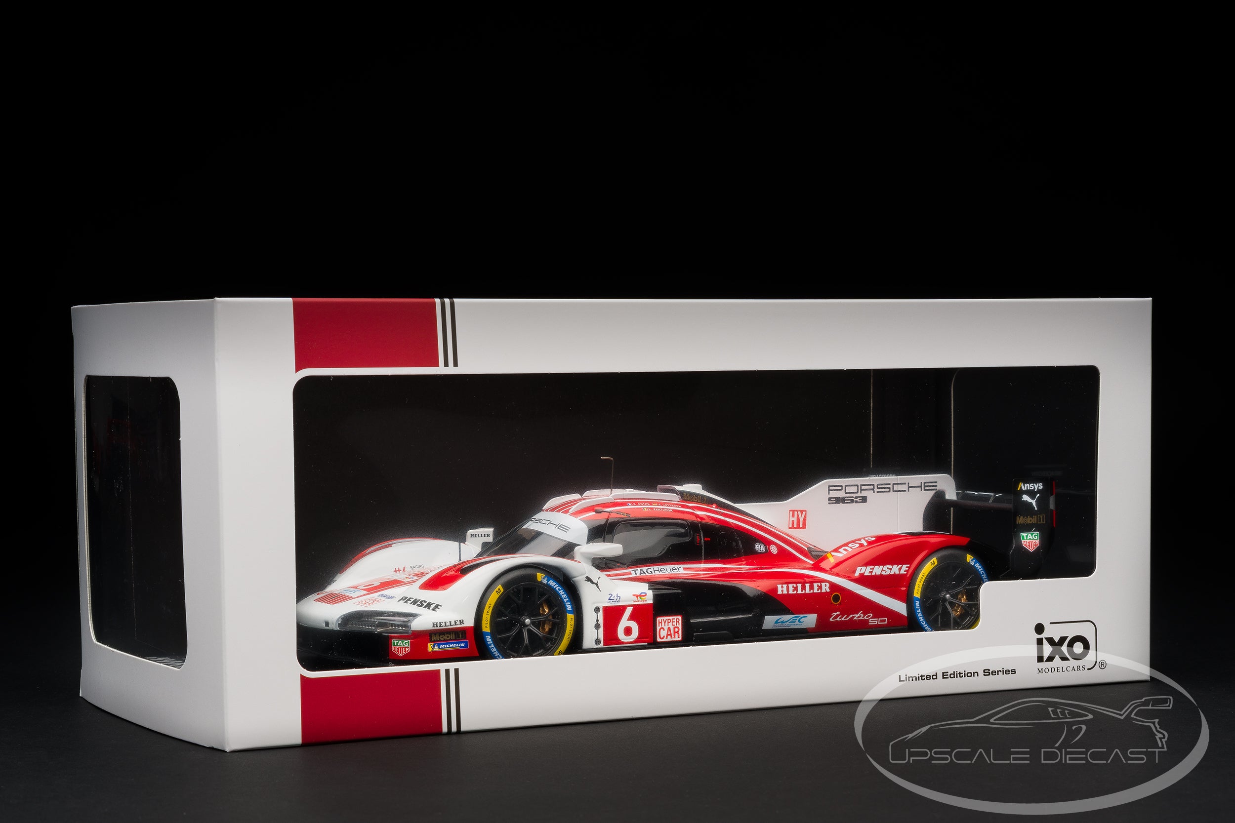 IXO 1:18 Porsche 963 No.6 4th 24h Le Mans 2024 Porsche Penske Motorsport