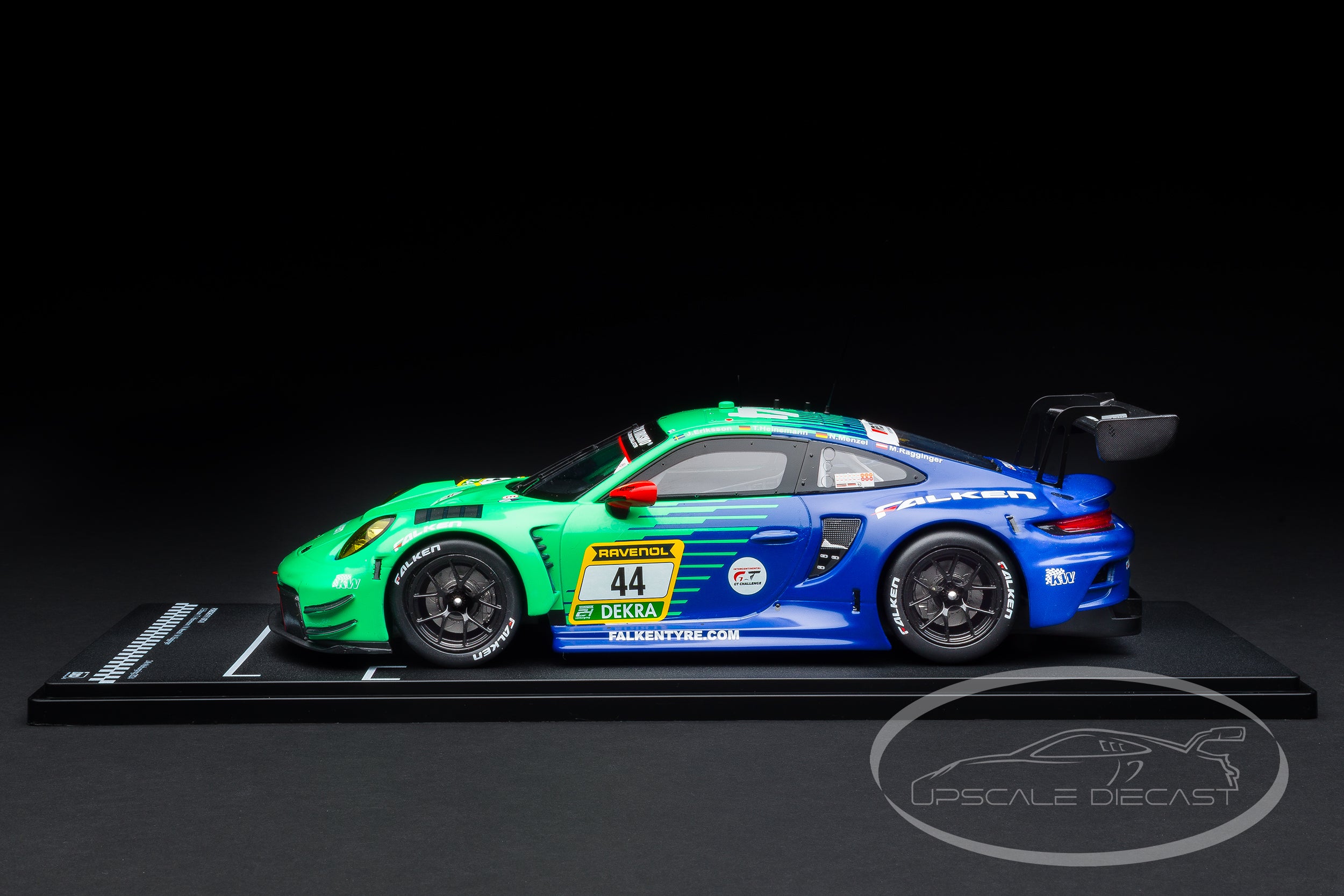 IXO 1:18 Porsche 911 GT3 R No.44 10th 24h Nürburgring 2024 Falken Motorsports