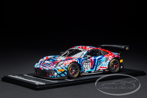 IXO 1:18 Porsche 911 GT3 R No.221 Test Days 24h Spa 2022 GPX Martini Racing