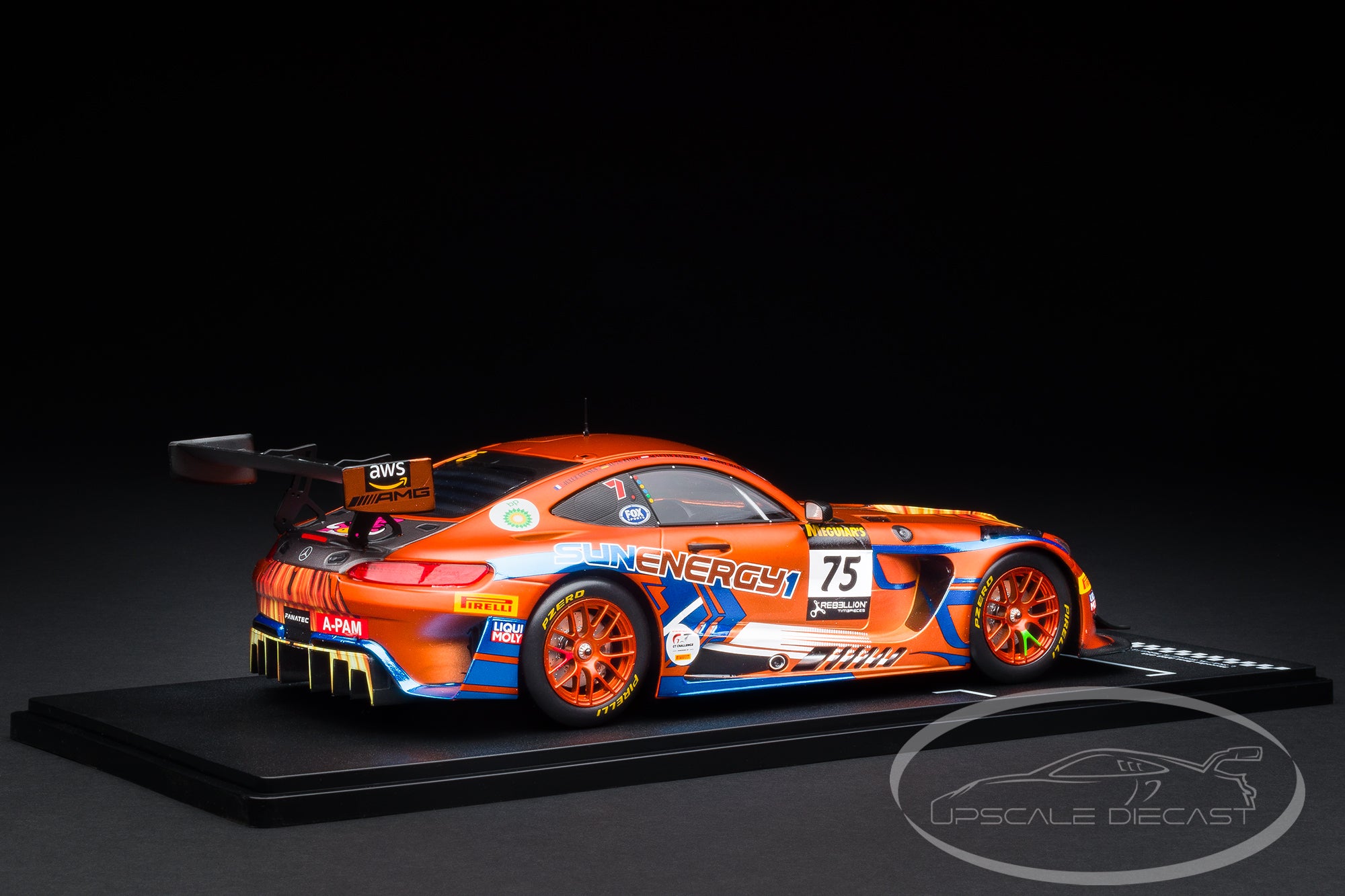 IXO 1:18 Mercedes-AMG GT3 Evo No.75 Winner 12h Bathurst 2022 SunEnergy1