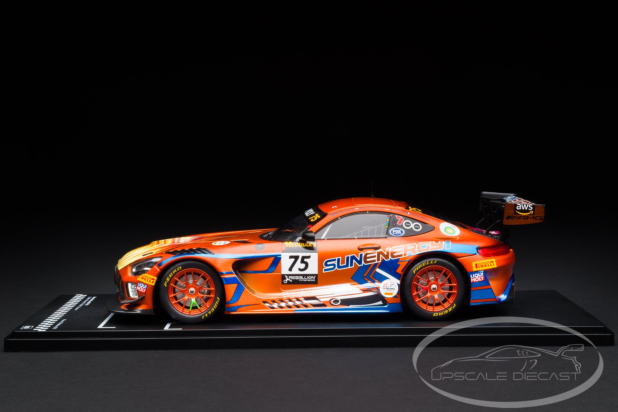 IXO 1:18 Mercedes-AMG GT3 Evo No.75 Winner 12h Bathurst 2022 SunEnergy1
