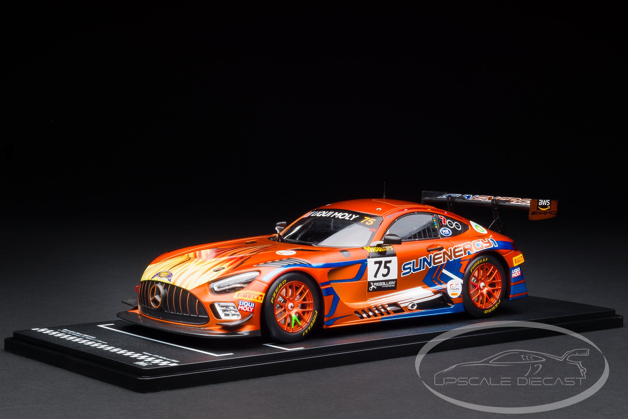 IXO 1:18 Mercedes-AMG GT3 Evo No.75 Winner 12h Bathurst 2022 SunEnergy1