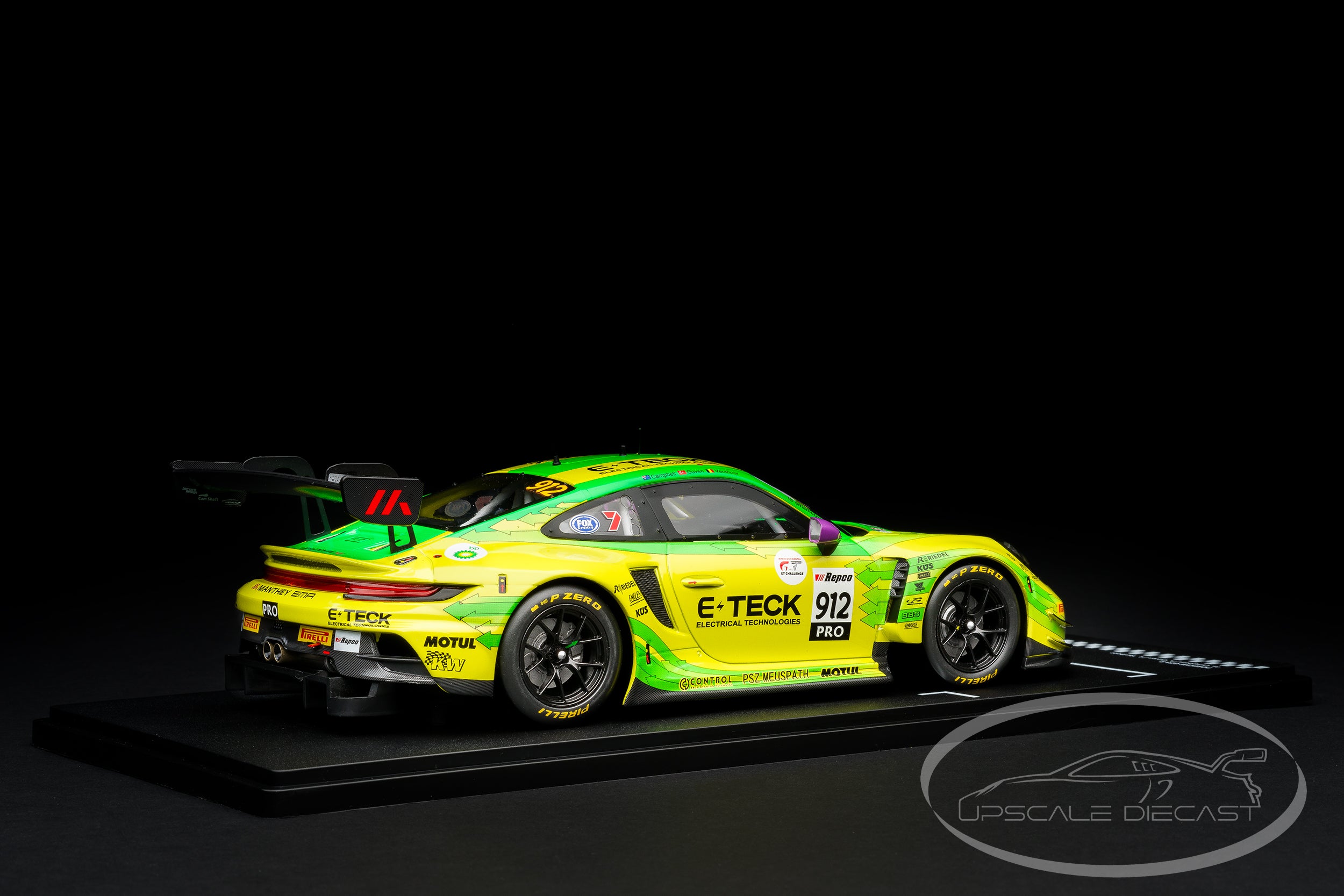 IXO 1:18 Porsche 911 GT3 R No.912 Winner 12h Bathurst 2024 Manthey Grello