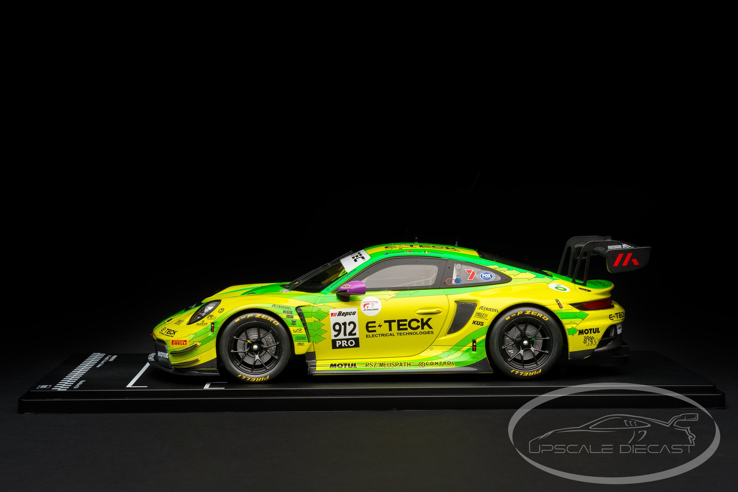 IXO 1:18 Porsche 911 GT3 R No.912 Winner 12h Bathurst 2024 Manthey Grello