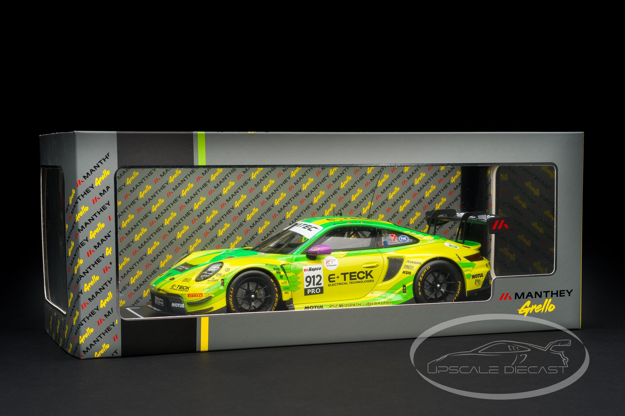 IXO 1:18 Porsche 911 GT3 R No.912 Winner 12h Bathurst 2024 Manthey Grello