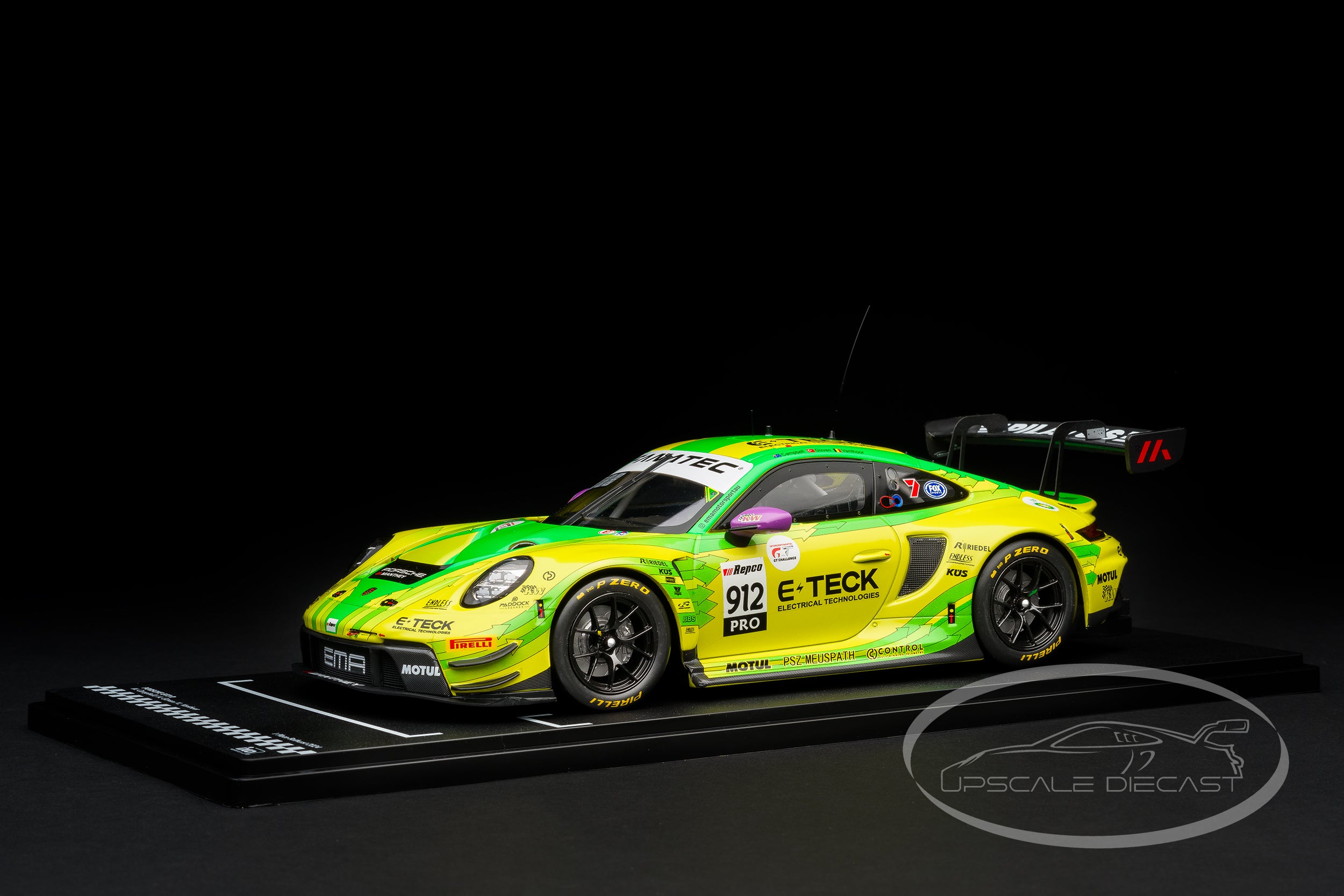 IXO 1:18 Porsche 911 GT3 R No.912 Winner 12h Bathurst 2024 Manthey Grello