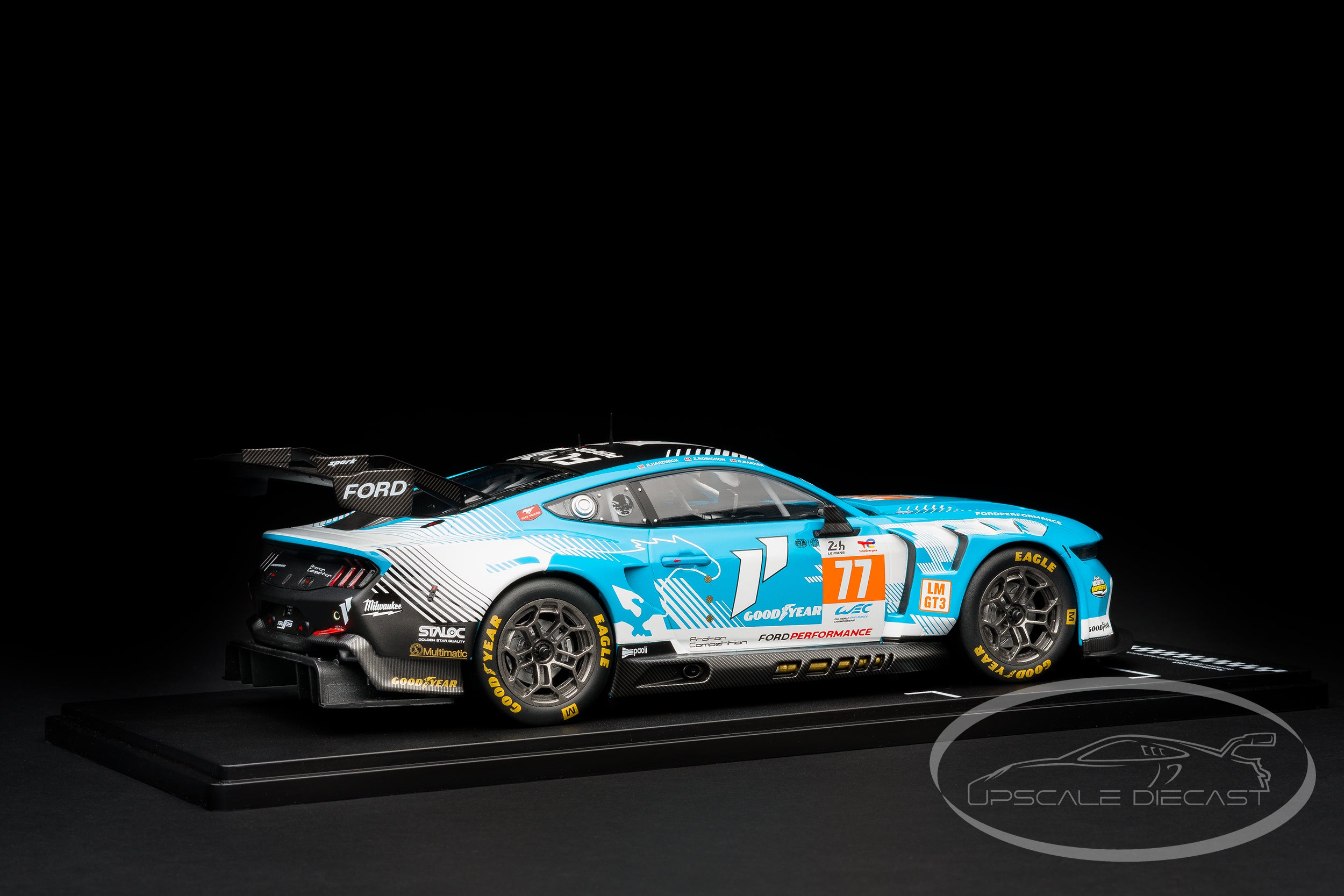 IXO 1:18 Ford Mustang GT3 No.77 24h Le Mans 2024 Proton Competition