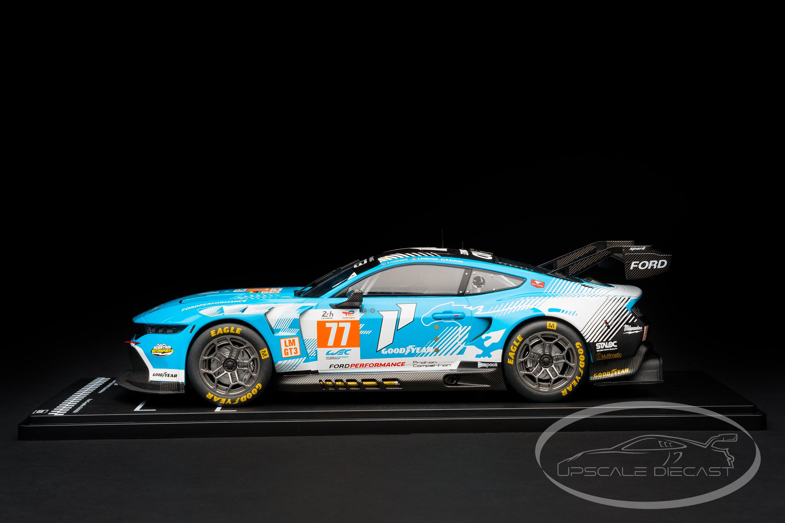 IXO 1:18 Ford Mustang GT3 No.77 24h Le Mans 2024 Proton Competition