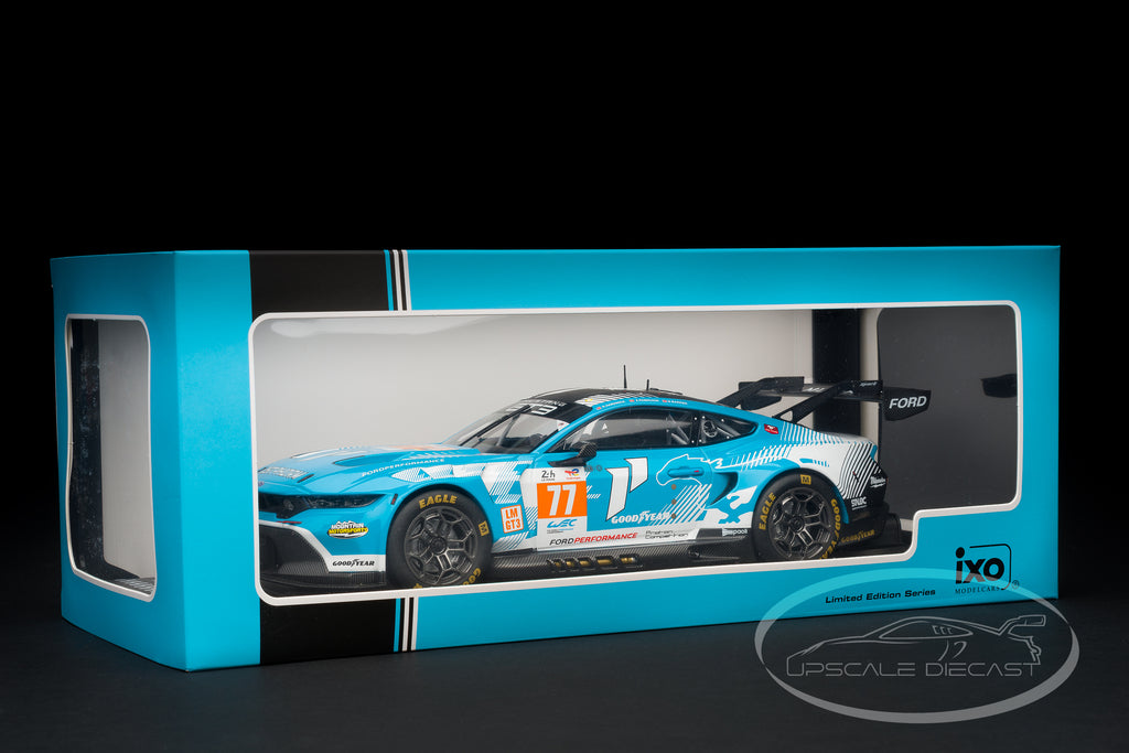 IXO 1:18 Ford Mustang GT3 No.77 24h Le Mans 2024 Proton Competition