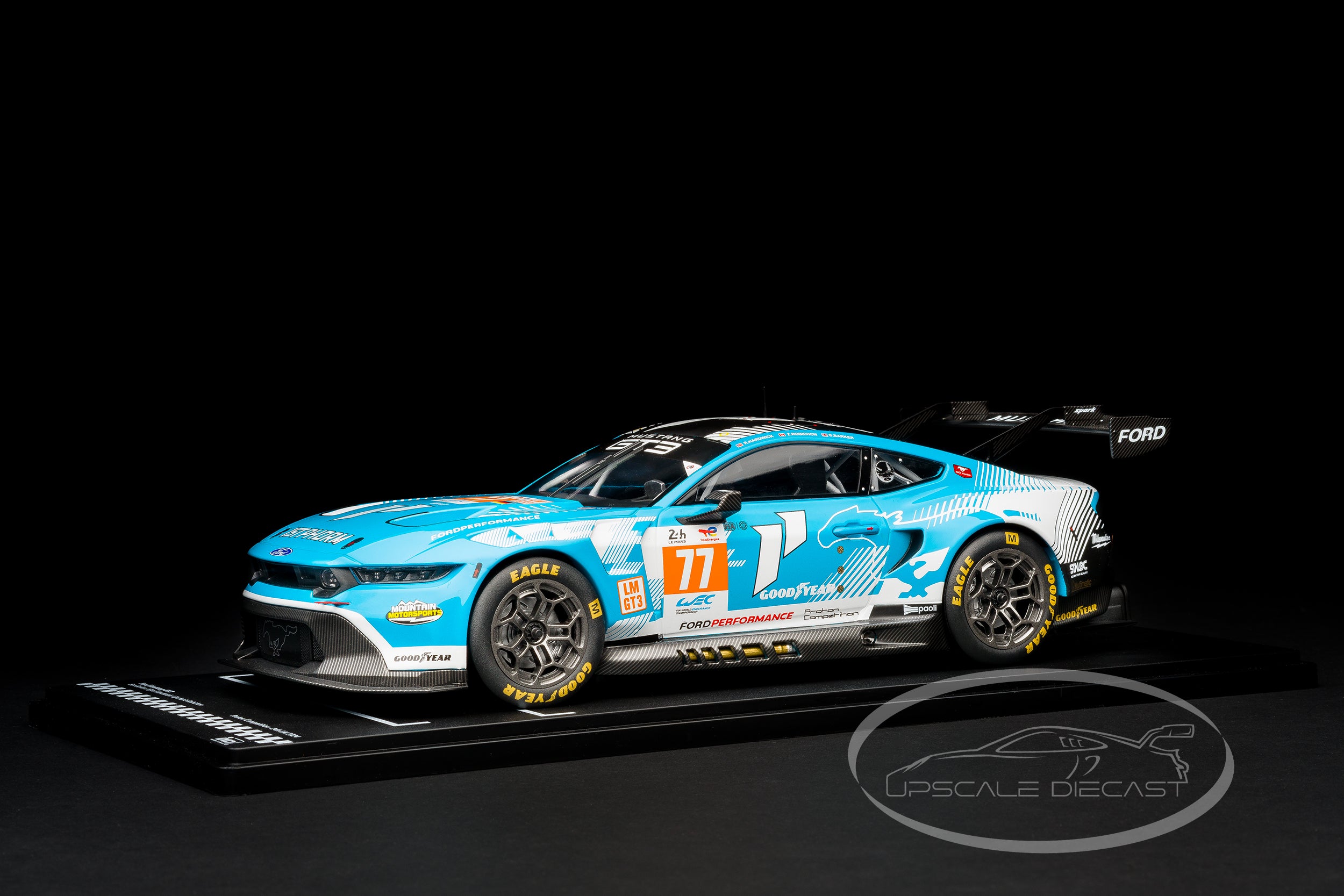 IXO 1:18 Ford Mustang GT3 No.77 24h Le Mans 2024 Proton Competition